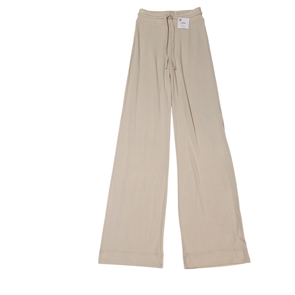 North Kinder High Rise Ivory Lounge Pants